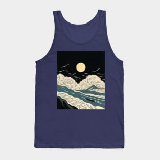 JAPANESE WOODBLOCK PRINT Tank Top